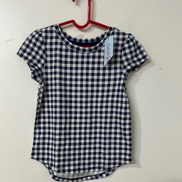 Cat & Jack Blue Short Sleeve Tee - Picture 1 of 2